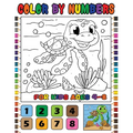 Color by Numbers for Kids Ages 4-8: Cute Animals Color by Number - Paperback
