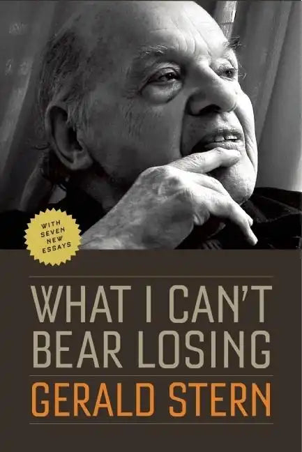 What I Can't Bear Losing: Essays by Gerald Stern - Paperback