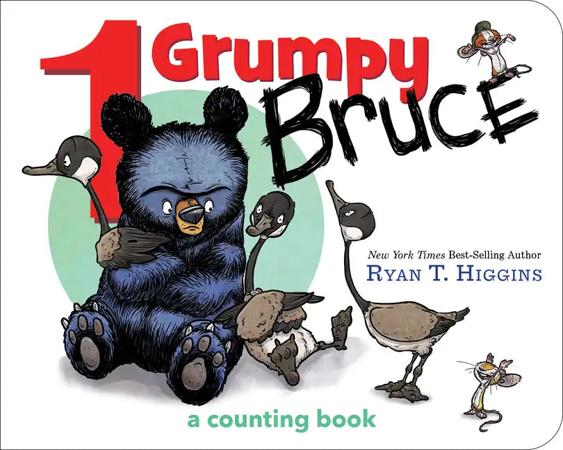 1 Grumpy Bruce-A Mother Bruce Book: A Counting Board Book - Board Book