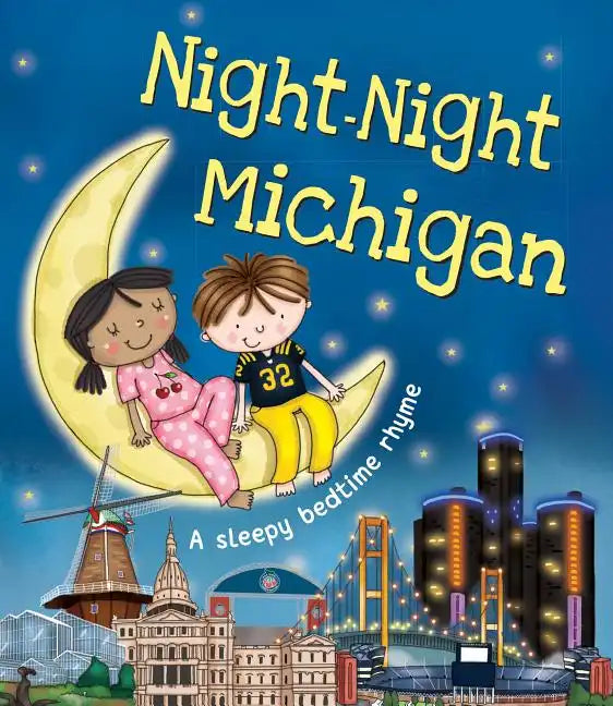 Night-Night Michigan - Board Book