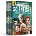 Illustrated Biography for Kids: Extraordinary Scientists Who Changed the World: Set of 6 Books - Hardcover