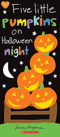Five Little Pumpkins on Halloween Night - Board Book