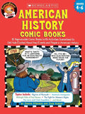 American History Comic Books: Twelve Reproducible Comic Books with Activities Guaranteed to Get Kids Excited about Key Events and People in American - Paperback