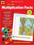 Scholastic Success with Multiplication Facts Grades 3-4 Workbook - Paperback
