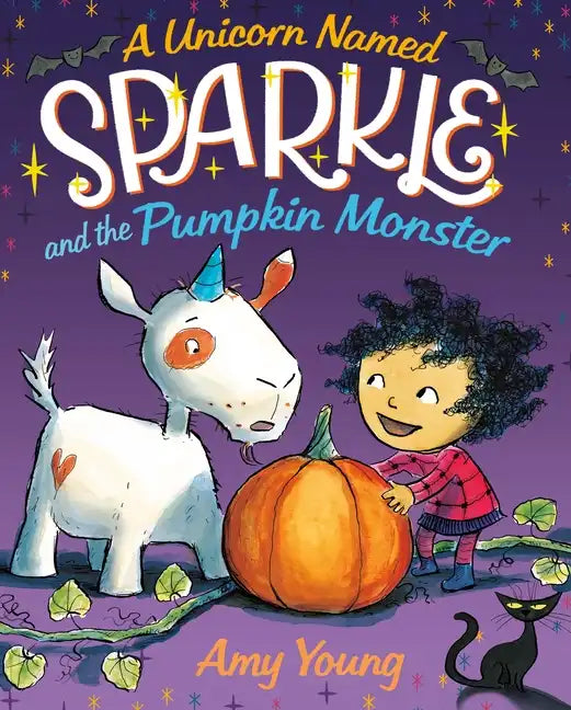 A Unicorn Named Sparkle and the Pumpkin Monster - Hardcover