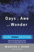 Days of Awe and Wonder: How to Be a Christian in the Twenty-First Century - Paperback