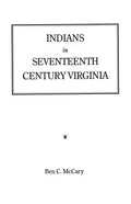 Indians in Seventeenth-Century Virginia - Paperback