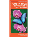 Costa Rica Butterflies & Pollinators: A Folding Pocket Guide to Familiar Species - Paperback