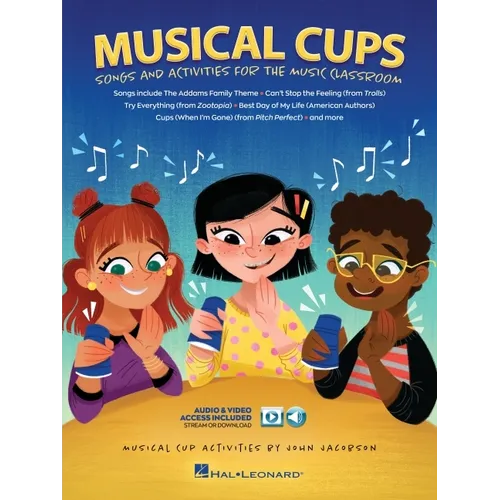 Musical Cups Song and Activities for the Music Classroom (Book/Online Media) - Paperback