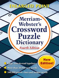 Merriam-Webster's Crossword Puzzle Dictionary: Fourth Edition, Enlarged Print Edition - Paperback