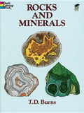Rocks and Minerals Coloring Book - Paperback