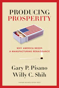 Producing Prosperity: Why America Needs a Manufacturing Renaissance - Hardcover