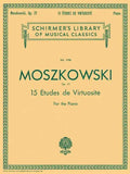 15 Etudes de Virtuosite, Op. 72: Schirmer Library of Classics Volume 1798 Piano Solo - Paperback