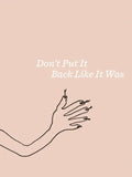 Liz Larner: Don't Put It Back Like It Was - Hardcover