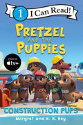 Pretzel and the Puppies: Construction Pups - Paperback