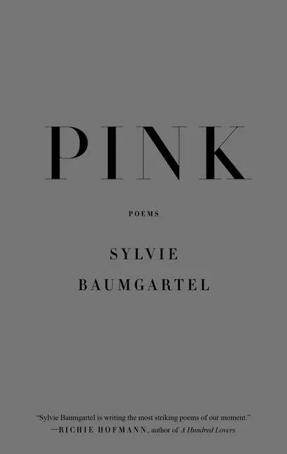 Pink: Poems - Paperback