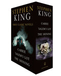 Stephen King Three Classic Novels Box Set: Carrie, 'Salem's Lot, the Shining - Paperback