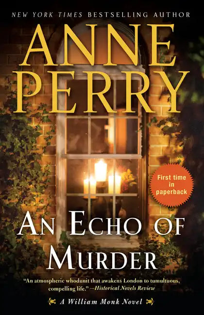 An Echo of Murder: A William Monk Novel - Paperback
