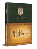 La Biblia Católica: Tamaño Grande, Edición Letra Grande. Tapa Dura, Verde, Con Virgen - Hardcover