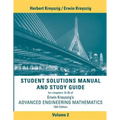 Student Solutions Manual Advanced Engineering Mathematics, Volume 2 - Paperback