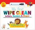 My First Wipe Clean: Letters, Numbers & Shapes - Hardcover