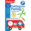 Preschool Cutting and Pasting: Scissor Skills Activity Book for Preschoolers to Practice Cutting Paper, Sort, Match, Find Patterns and More - Paperback