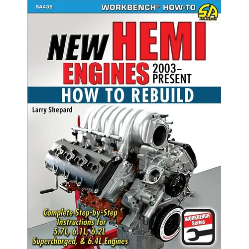 New Hemi Engines 2003-Present: How to Rebuild - Paperback