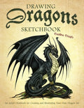Drawing Dragons Sketchbook: An Artist's Notebook for Creating and Illustrating Your Own Dragon Art - Paperback
