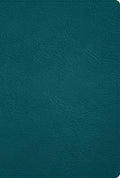 Rvr 1960 Biblia Deluxe, Verde Turquesa Piel Genuina - Leather