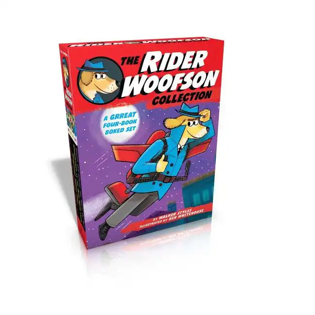 The Rider Woofson Collected Set: The Case of the Missing Tiger's Eye; Something Smells Fishy; Undercover in the Bow-Wow Club; Ghosts and Goblins and N - Boxed Set
