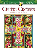 Creative Haven Celtic Crosses Coloring Book - Paperback