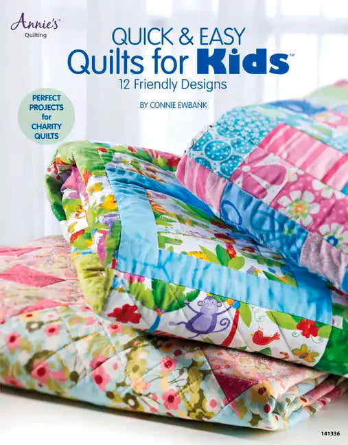 Quick & Easy Quilts for Kids: 12 Friendly Designs - Paperback