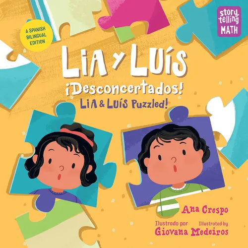 Lia Y Luís: ¡Desconcertados! / Lia & Luís: Puzzled! (Spanish Bilingual Edition) - Hardcover