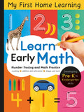 Learn Early Math - Number Tracing and Math Practice: Pencil Control, Number Formation, Line Tracing and More for Ages 3 and Up - Paperback