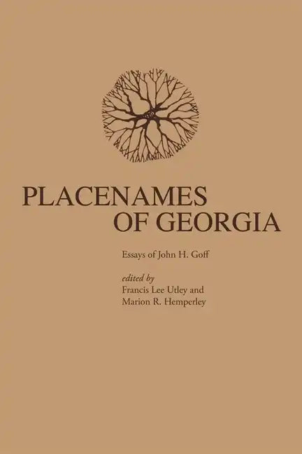 Placenames of Georgia - Paperback