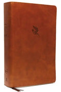 NKJV, Spirit-Filled Life Bible, Third Edition, Imitation Leather, Brown, Indexed, Red Letter Edition, Comfort Print: Kingdom Equipping Through the Pow - Imitation Leather