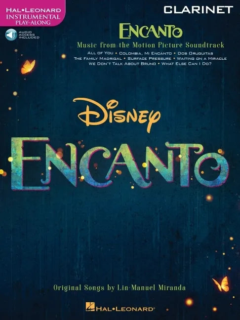 Encanto for Clarinet: Instrumental Play-Along - Paperback