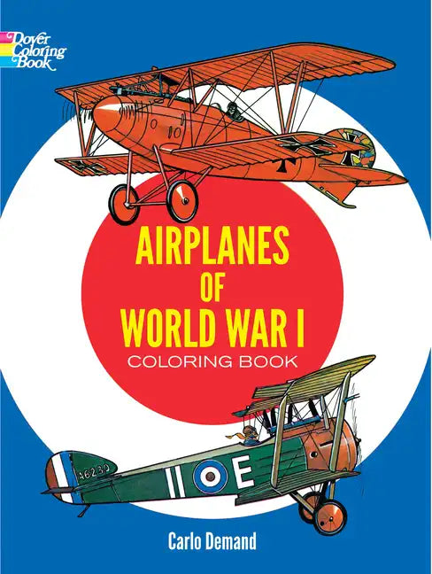 Airplanes of World War I Coloring Book - Paperback
