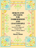 Designs and Patterns for Embroiderers and Craftspeople - Paperback