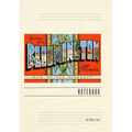 Vintage Lined Notebook Greetings from Bloomington, Illinois - Paperback