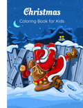 Christmas Coloring Book for Kids: 37 Christmas Coloring Pages for Boys and Girls ages 4-8 - Paperback