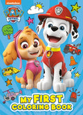 Paw Patrol: My First Coloring Book (Paw Patrol) - Paperback