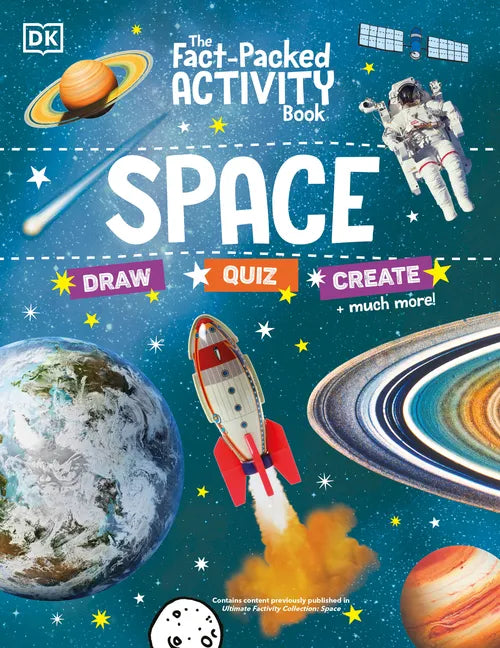 The Fact-Packed Activity Book: Space: With More Than 50 Activities, Puzzles, and More! - Paperback