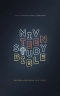 Niv, Teen Study Bible (for Life Issues You Face Every Day), Hardcover, Navy, Comfort Print - Hardcover