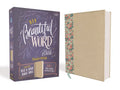 Niv, Beautiful Word Bible, Updated Edition, Peel/Stick Bible Tabs, Leathersoft Over Board, Gold/Floral, Red Letter, Comfort Print: 600+ Full-Color Ill - Hardcover