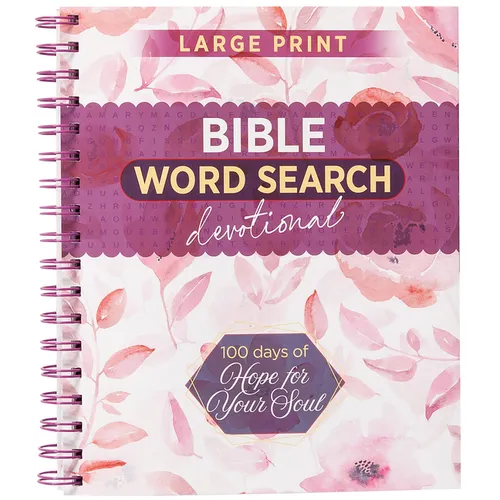 100 Days of Hope for Your Soul: Bible Word Search Devotional - Paperback
