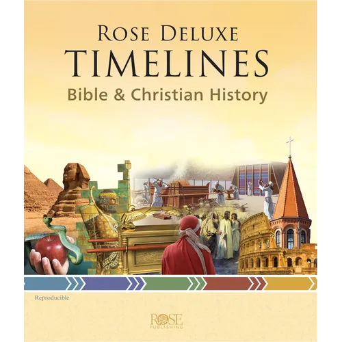 Rose Deluxe Timelines: Bible and Christian History - Hardcover