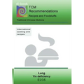 TCM - Lung - Yin deficiency: E235 TCM - Lung - Yin deficiency - Paperback