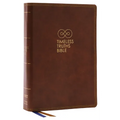Timeless Truths Bible: One Faith. Handed Down. for All the Saints. (Net, Brown Leathersoft, Comfort Print) - Imitation Leather