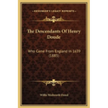 The Descendants of Henry Doude: Who Came from England in 1639 (1885) - Hardcover